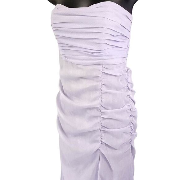 Revolve Majorelle Iridessa Dress Strapless Metallic Maxi Mermaid Gown - Picture 4 of 16